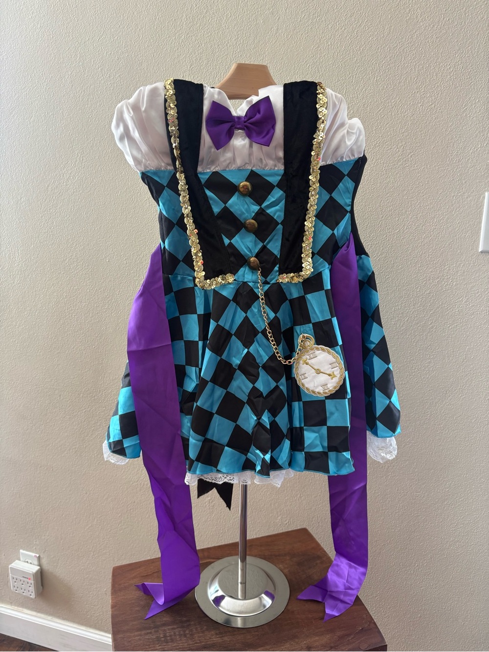 Sexy Mad Hatter Halloween Costume - New